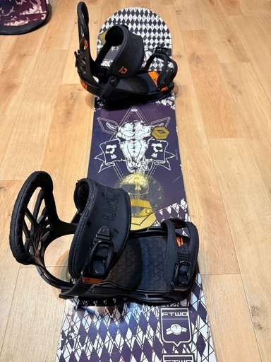 【受付終了】FTWO（現在はFNTC）TNT 153cm スノーボード 板 UNIONビンディングセット 受付終了】FTWO（現在はFNTC）TNT 153cm スノーボード 板 UNION