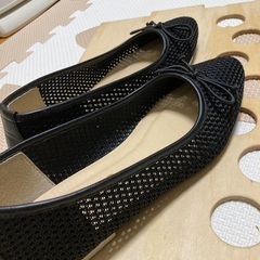 パンプスM⭐︎リボン黒の画像