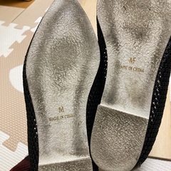 パンプスM⭐︎リボン黒の画像