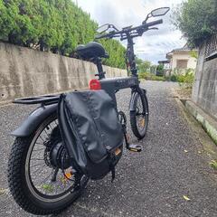 AiDDE A3 電動自転車 20インチ 最大走行距離130㎞の画像