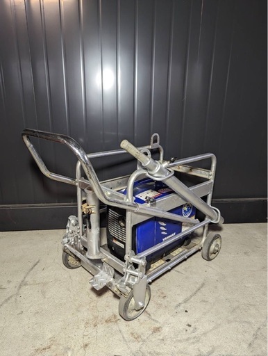 バルーン 投光器 バルーン投光器 ヤンマー　YANMAR ライト 動作確認済み テラスター ガソリンエンジン 発電機 騒音 夜間工事 夜勤 舗装