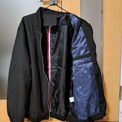 未使用新品　とても暖かいメンズカジュアルブルゾン　ジップアップ　 ブラック　XL~2XL　　イー24の画像