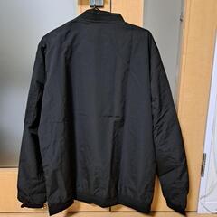 未使用新品　とても暖かいメンズカジュアルブルゾン　ジップアップ　 ブラック　XL~2XL　　イー24の画像