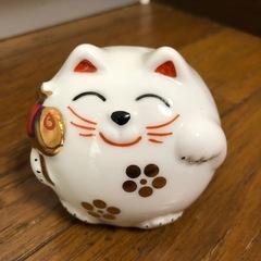 招き猫ニコニコ貯金箱　小