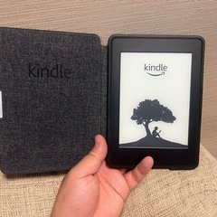 【美品＋レザーカバー付き】Kindleペーパーホワイト4GB第7...