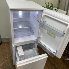 R488 ☀️ ジモティー限定価格！ SHARP 2ドア冷蔵庫（152L 左右付け替えドア）23年製 SJ-D15J ⭐ 動作確認済 ⭐ クリーニング済