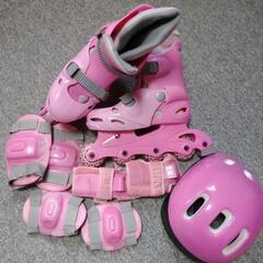 インラインスケート　5点セットの画像