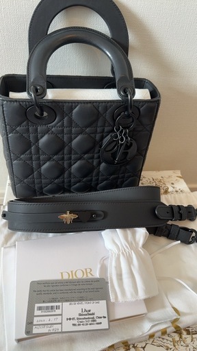 Lady Dior My ABCDior バッグ スモール　マットブラック