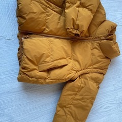 GU ダウン　ダウンベスト　2way 110サイズの画像