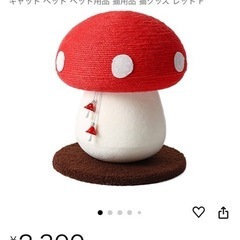 きのこ爪とぎ
