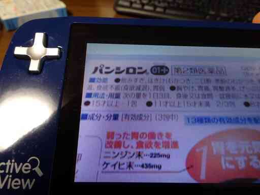 拡大鏡 拡大読書器 携帯型 Panasonic アクティブビュー EJ