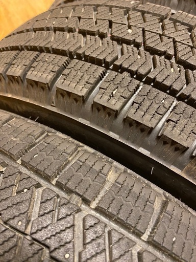 ブリヂストン　ブリザック VRX2  スタッドレスタイヤ 155/65R14  ホイール付き 4本セット　