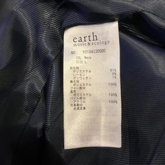 earthダッフルコート Ｌの画像