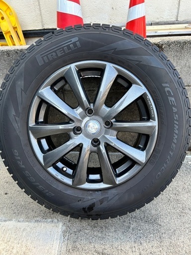 スタッドレスタイヤ　チームスパルコホイール付き