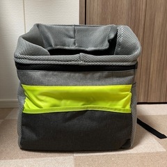 小型犬用 自転車に設置できるペットキャリーの画像