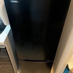 TOSHIBA 冷蔵庫 153L 引取できる方の画像