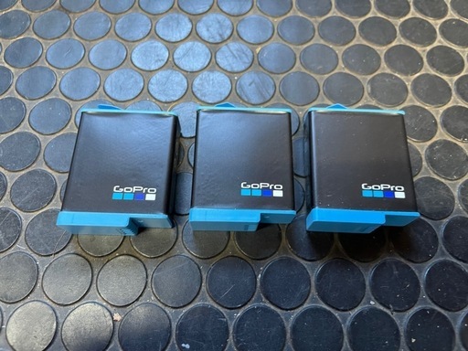GoPro 純正バッテリー　3個