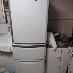 三菱　３ドア冷蔵庫　2015年製の画像