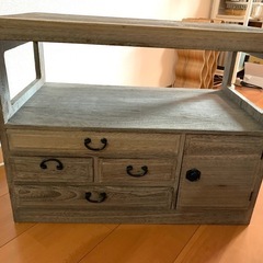 【引渡済み】桐コンパクトキャビネット