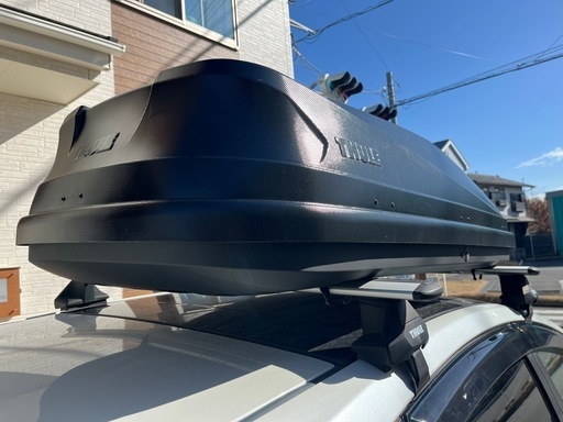 相談中、THULE ルーフボックス
