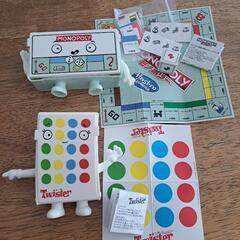 モノポリー　ツイスター　携帯ゲーム　おもちゃ