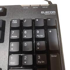 【超美品】ELECOM キーボード TK-FDM062７の画像