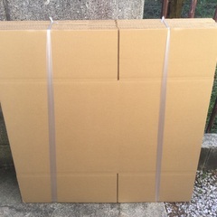 未使用　段ボール箱　１０個　１４０サイズ　新品　引っ越し　整理　梱包