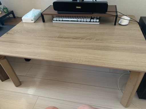 カインズ 折りたたみローテーブル