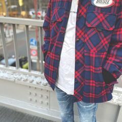 【天六のあの古着屋にもあった！】DIESEL　コート