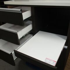 S113 NITORI KRISNA シリーズ キッチンボード 食器棚、幅80cm 美品の画像