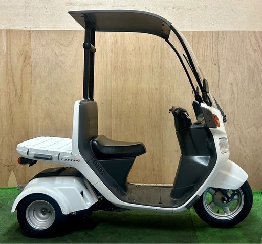 ★長野県の方限定送料無料★【動画あり】★ホンダ ジャイロキャノピー★ 実動 人気車種 早い者勝ち TA03 原付 FI インジェクション 水冷 4サイクル 三輪 宅配 ウーバー