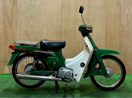 ★長野県の方限定送料無料★【動画あり】★スズキ バーディー50★オイル交換済み!! 15630km 実動 BA41A 原付 キャブレター 空冷 4サイクル カブ メイト ビジネス