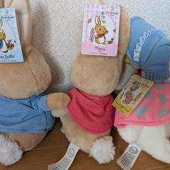 ぬいぐるみ3点の画像