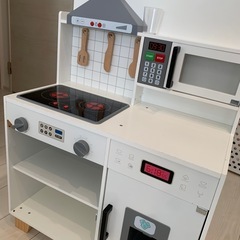 おままごとキッチン木製の画像
