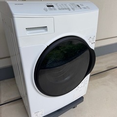2022年製 アイリスオーヤマ 【ドラム式洗濯機 乾燥機能付き】 8kg
