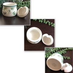 ・:*新品未使用.:*Chiffonシフォン 可愛い調味料入れ2個セットの画像