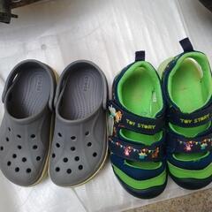新品あり変身バイク　クロックス　サンダル　Tシャツ　ウィンドブレーカー女児用に変更可能の画像