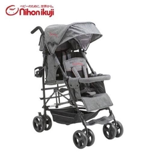 【数回使用】日本育児 kinderwagon DUOシティHOPII