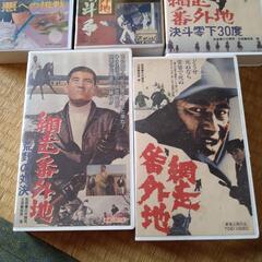 高倉健  網走番外地シリーズ  VHS  9本セット  お売りします。の画像
