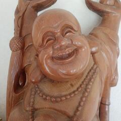 玄関や和室に　木彫り　七福神　置物　の画像