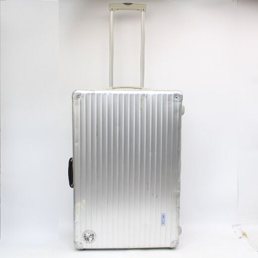 IS112)RIMOWA リモワ スーツケース クラシックフライトL 82L前後 4－7日間用 976.70.01.1 2輪 キャリーケース シルバー