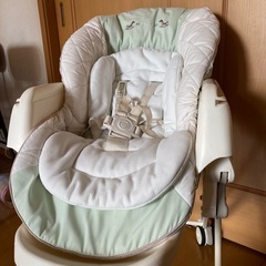 お話中[最終値下げ]COMBI ユルリラ　ハイローチェアの画像