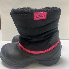 IGNIO 女の子　ブーツ 16cm　の画像