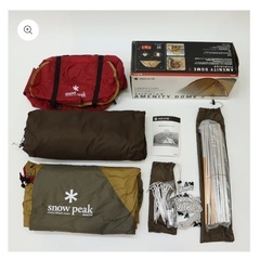 【掲載11/17まで】テントsnow　peak アメニティドームs　の画像