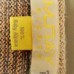 Baby Alpaca 100% マフラー　「未使用・極美品」　MACHU PICCHUで購入の画像