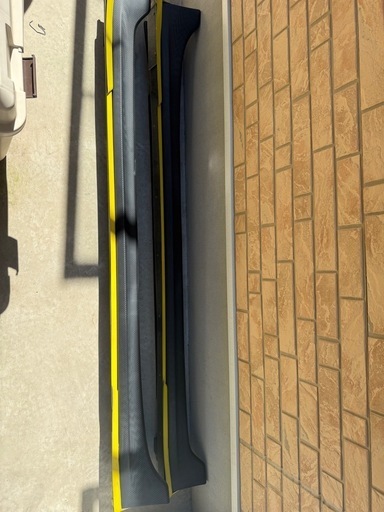 Swift スポーツ カーボン調　純正サイドスカート サイドステップ 中古 穴空き有