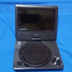 ポータブルDVDプレイヤー　GAUDY　CPD07B1　　動作確認済の画像