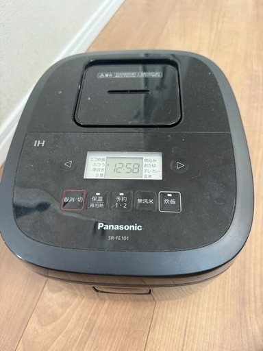 IH炊飯器2021年式　 Panasonic SR-FE101
