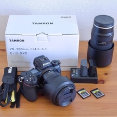 【セット販売】タムロン70-300㎜、NIKKOR Z35㎜　N...