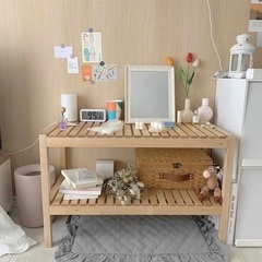 IKEA モルゲル MOLGER テレビボード 棚 収納 ベンチ イケアの画像